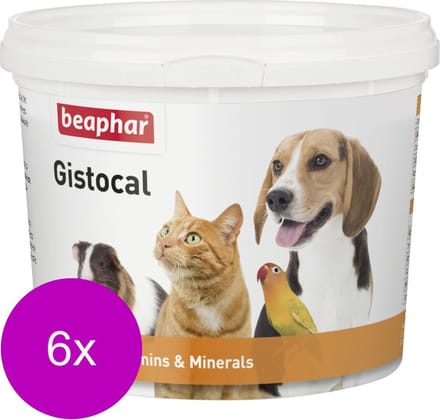 Beaphar Gistocal - Voedingssupplement - Weerstand - 6 x 500 g