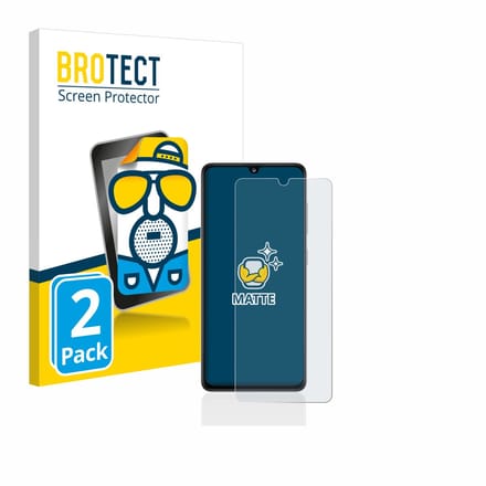 BROTECT - Screenprotector voor Samsung Galaxy A41 - Folie Beschermfolie matte 2 Stuks