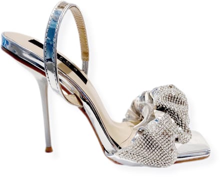 Zerba - Dames Pumps - Maat 36 - Zilver - Avelli