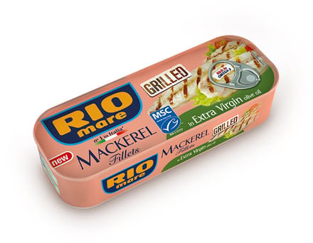 Rio Mare Gegrilde Makreelfilet met olijfolie extra vierge 120g