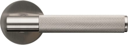 Ostiumhome® - Deurbeslag- Deurklink Diamond cut - RVS Zilver - Arluno