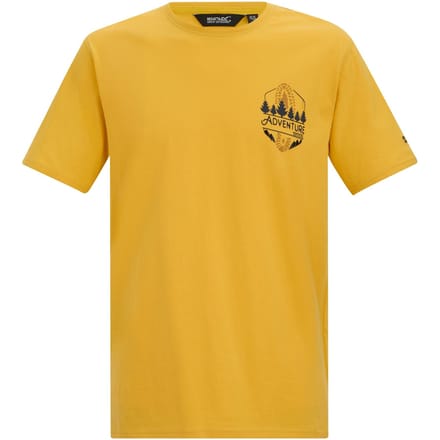 Regatta Heren Cline IX Avontuur T-Shirt (Ceylon Geel)