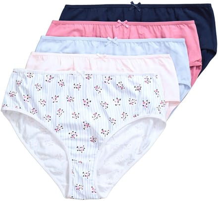 Ulla Popken - Dames - Midi-slip - Lichtblauw - Maat 42+