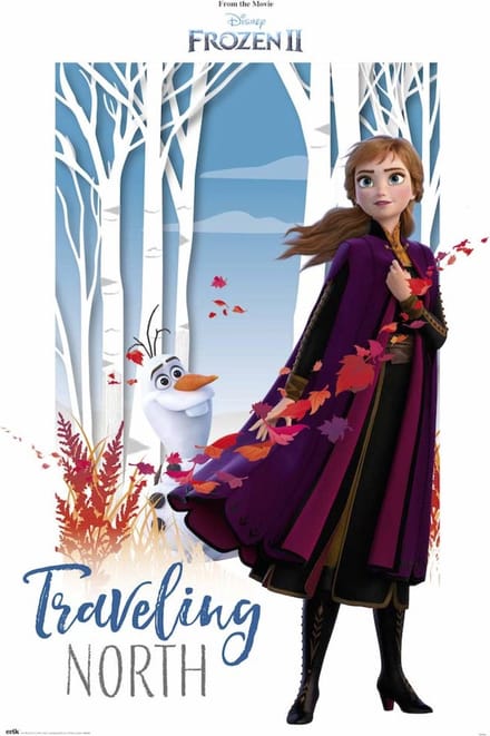 Poster Frozen Traveling North 61x91,5cm