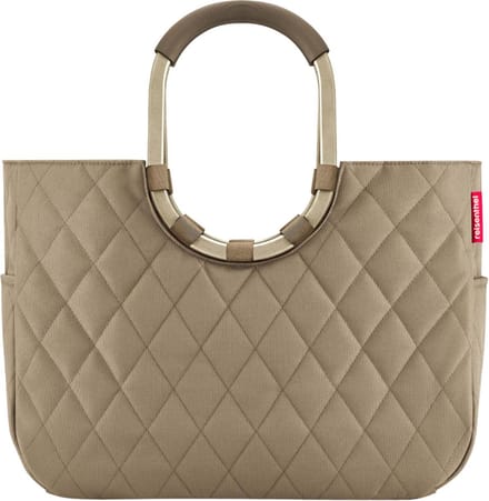 Reisenthel Loopshopper L Shopperr - 25L - Frame Rhombus Olive Groen