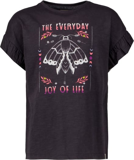 GARCIA Meisjes T-shirt Gray - Maat 104/110