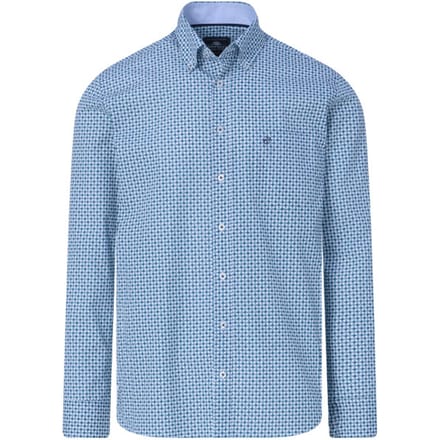Campbell Casual overhemd met lange mouwen