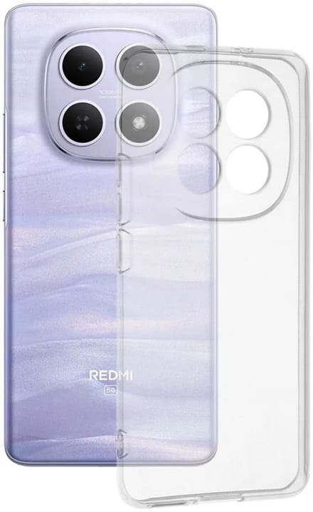 Hoesje geschikt voor Xiaomi Redmi Note 15 4G/5G / Xiaomi Poco M8 - Techsuit Clear Silicone Back Cover - Transparant