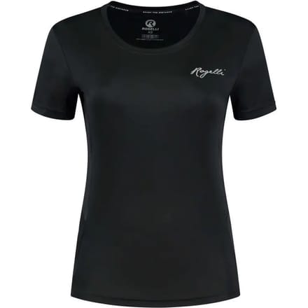 Rogelli Core Dames Hardloopshirt - Korte mouw - Zwart