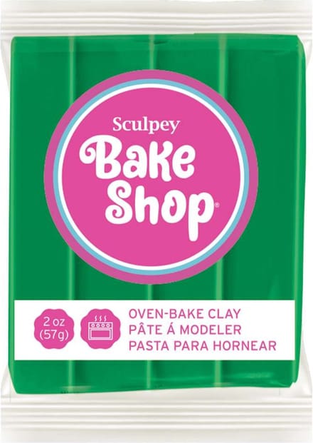 Bake shop green - boetseerklei 57 gr - SCULPEY