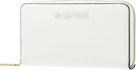 VALENTINO Portemonnee Ipanema RE Zip Around Wallet Bianco Wit