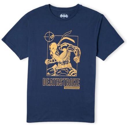 Batman Villains Deathstroke Women's T-Shirt - Navy - M