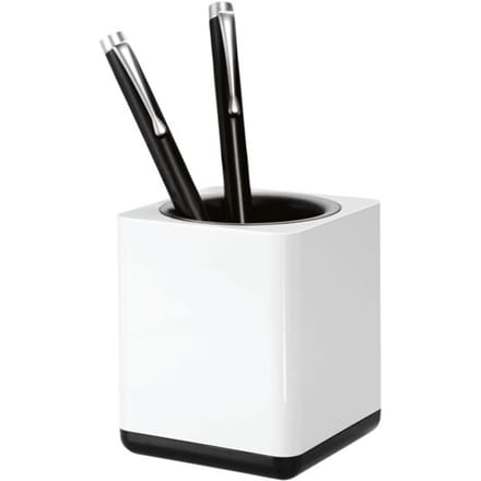HAN pennenkoker - i-LINE - hoogglanzend wit/zwart - HA-17653-32