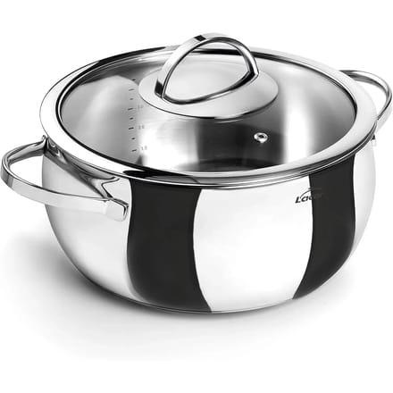 Pot met deksel Lacor 28 cm