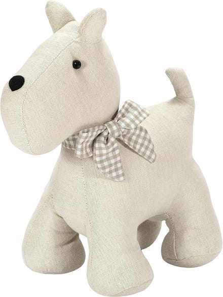 Decoratieve Deurstopper Hond van Textiel voor Binnen - Stevige Deurhouder in Terru00ebrvorm