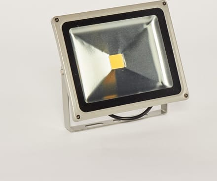 Krachtige Bouwlamp-Led verlichting-30W-4000K-zilveren behuizing