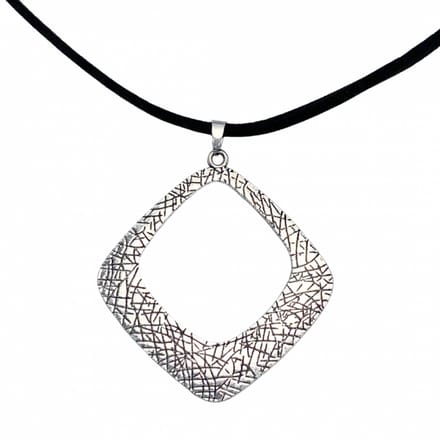 Ketting metaal hanger 45 cm - Charme Bijoux
