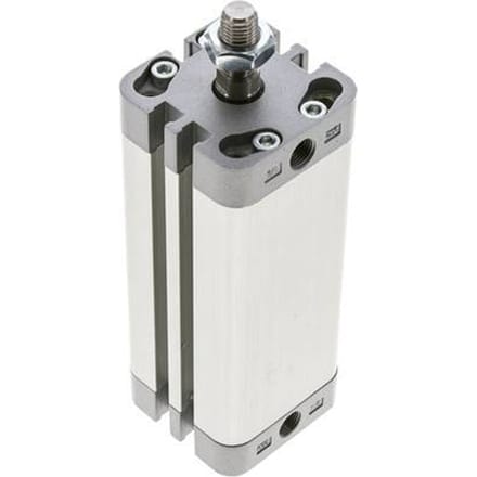 ISO 21287 Compacte Dubbelwerkende Cilinder 32-80mm - Magnetisch - Mannelijke Stang