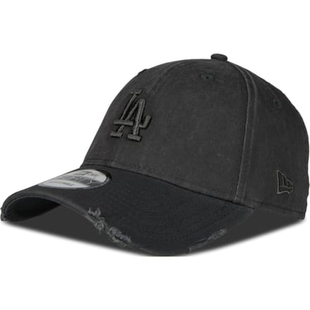 New Era LA Dodgers MLB Washed Distressed Charcoal 9FORTY Pet