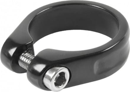 Zadelpenklem 34,9 mm zwart
