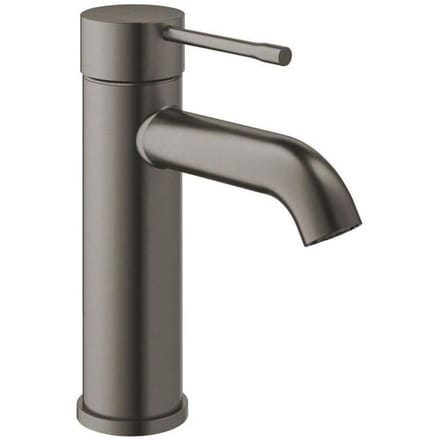 GROHE Essence New Wastafelkraan - Lage uitloop - Hard graphite geborsteld (mat antraciet)
