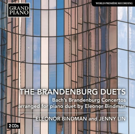 Eleonor Bindman, Jenny Lin - Brandenburg Concertos Arranged For Piano Duet (2 CD)