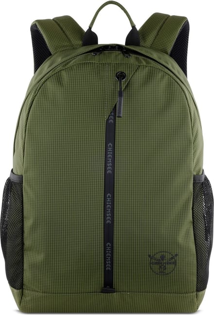 CHIEMSEE Vrije tijd rugzak Rugzak met laptopvak Light N Base Backpack Olive Olijfgroen