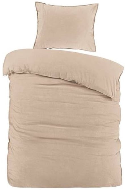 Papillon Juliette Dekbedovertrek - Eenpersoons - 140x200/220 cm - Sand