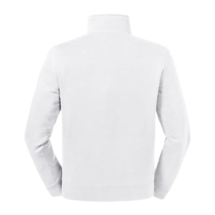 Russell Heren Authentieke Kwartier Ritssweatshirt (Wit)