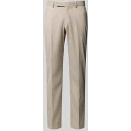 regular fit kostuumbroek met vouwnaden model 'Ryan'