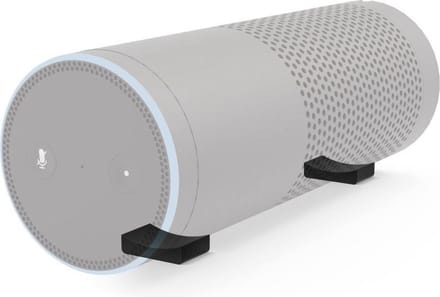 Hama Steunvoetjes voor Amazon Echo (1e generatie) / Amazon Echo Plus, zwart