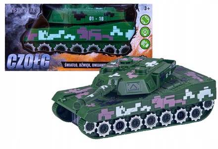 Buitenissige Tank Speelgoed op Batterijen voor Kinderen