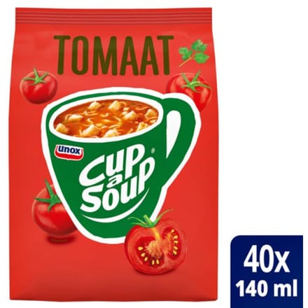 Cup-a-Soup Unox Maschinenbeutel Tomate 140ml
