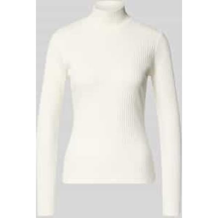 Slim fit turtleneck van katoenmix, model 'DRIZA'