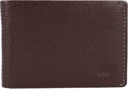 Braun Büffel Prato Portemonnee RFID Leer 10 cm - Jongens - Horizontaal - d. braun