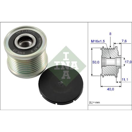 Schaeffler Ina Generator vrijloop INA 535 0119 10
