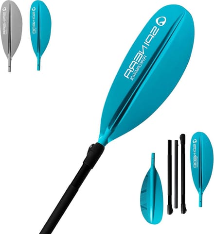 Spinera Kayak Paddle Performance - Fiberglass 5 pcs - adj. Size up to 240cm