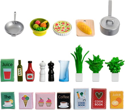 Lundby Smaland - Poppenhuis keukenaccessoires