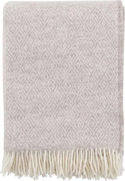 Klippan STELLA - Wollen Plaid - Beige - ecru - 130x200