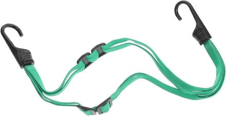 Bagage Touw - Elastische Band - Spullen Vastzetten - Versterkt Ontwerp - 62 cm - Groen