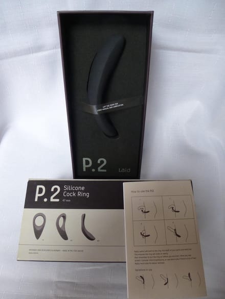 P.2 silicone cock ring