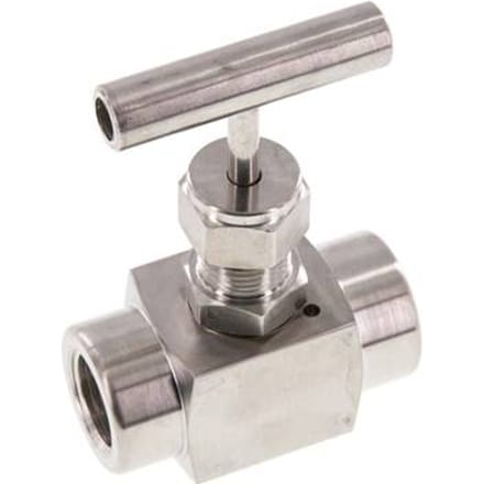 G1/2'' RVS Naaldafsluiter PTFE 300 bar - NLS - NLS-012