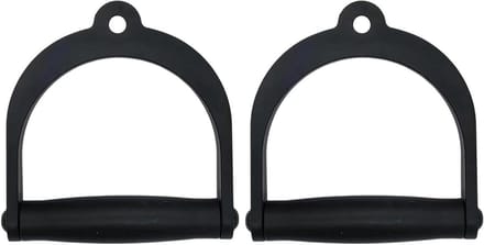 Fitness Handgrepen - Kabel Accessoires - Kracht Training - Ergonomisch Ontwerp - 15 cm Lengte - Meerkleurig