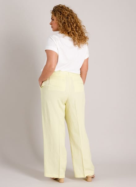 YEST CURVE Jytta Essential Tops - Off White - maat 0(46)