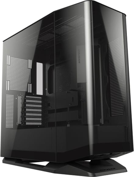 COUGAR Gaming FV270 gebogen gehard glazen midi tower pc behuizing - Zwart