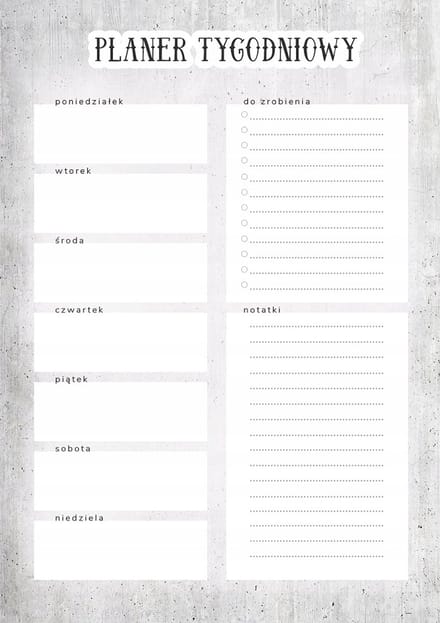 Wallvy - Magnetische Weekplanner - 40x56cm - Personaliseerbaar - Hoogwaardige Print