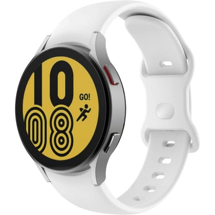 Kalebol Universeel Siliconen Watch Bandje Wit