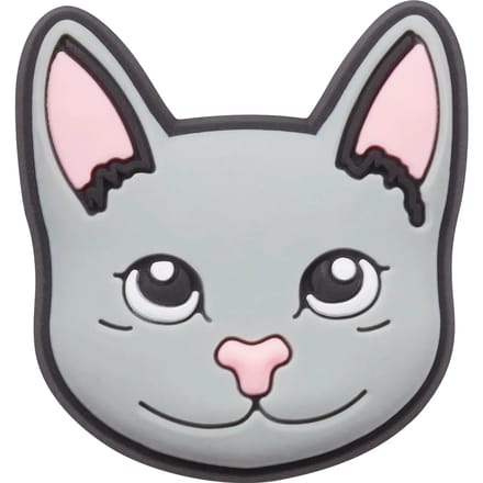 Jibbitz Crocs Grey Cat
