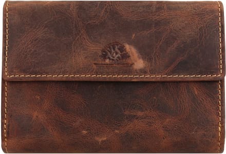 GREENBURRY portemonnee Vintage Wallet Brown bruine