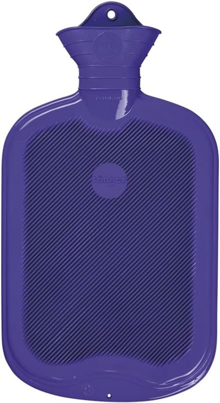 Warmwaterkruik - Kruik - Warmte geven - Natuurlijk rubber - 2 liter - Lila